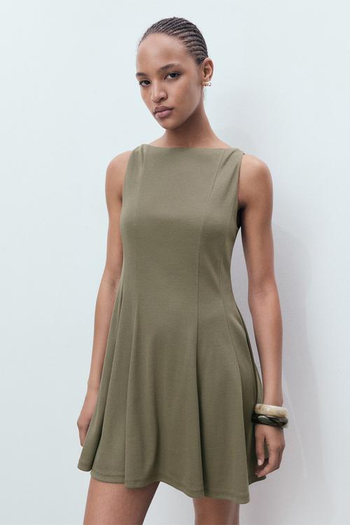 Dress sicily - khaki