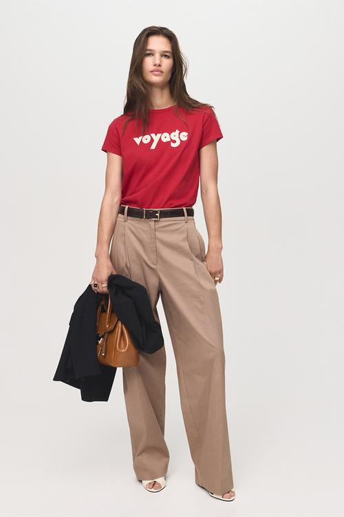 T-shirt ilustra  -  red