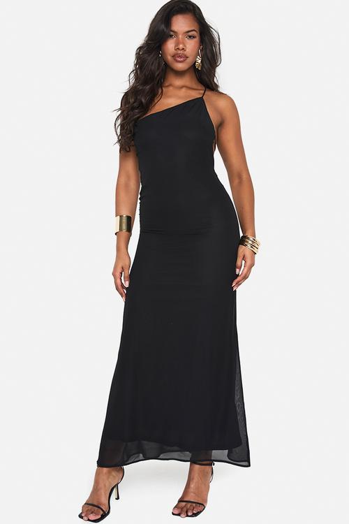 sachin and babi light blue dress Chiffon ruched maxi dress