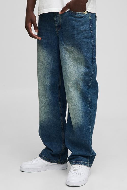Relaxed Rigid Jean - Vintage Blue