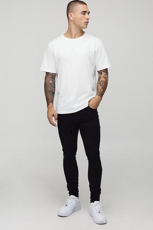 Super Skinny Stretch Jean - True Black
