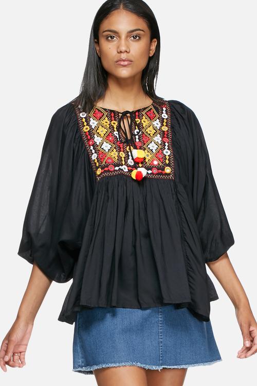 Embroidered tunic
