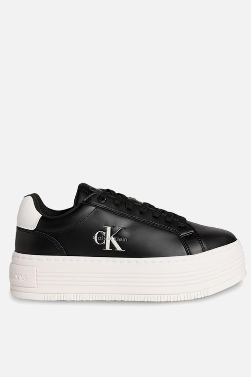 Bold Flatform Low - Black/Bright White