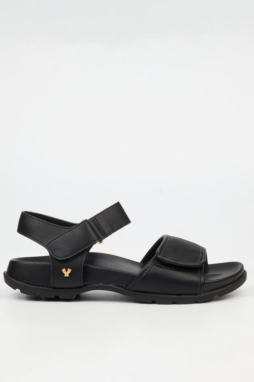 Harlan 1 Open Toe Ankle Strap - Black