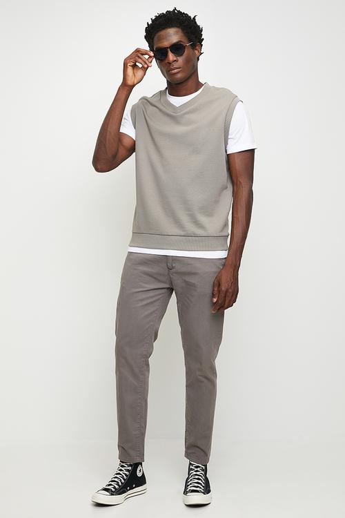 Armstrong Cotton Chino - Taupe