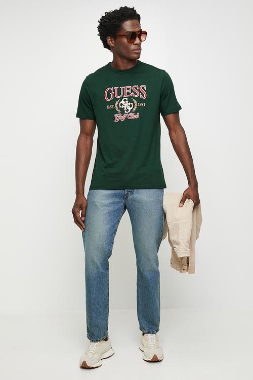 Ss Cn Guess 4G Tee - Alpine Grove