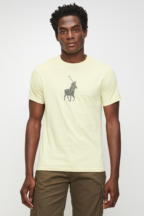 Ezekiel  hd print short sleeves T-shirt - yellow