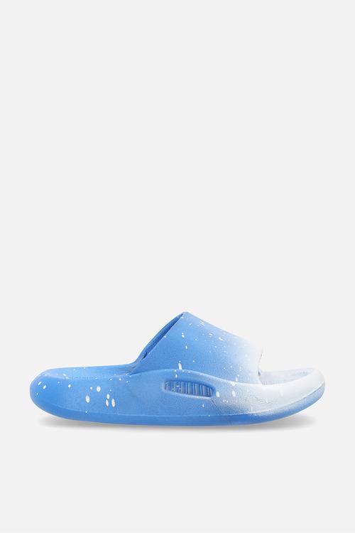 Ombre slide sandals - blue