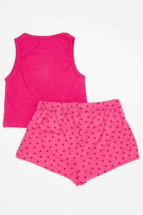 PJ set - cerise/cerise