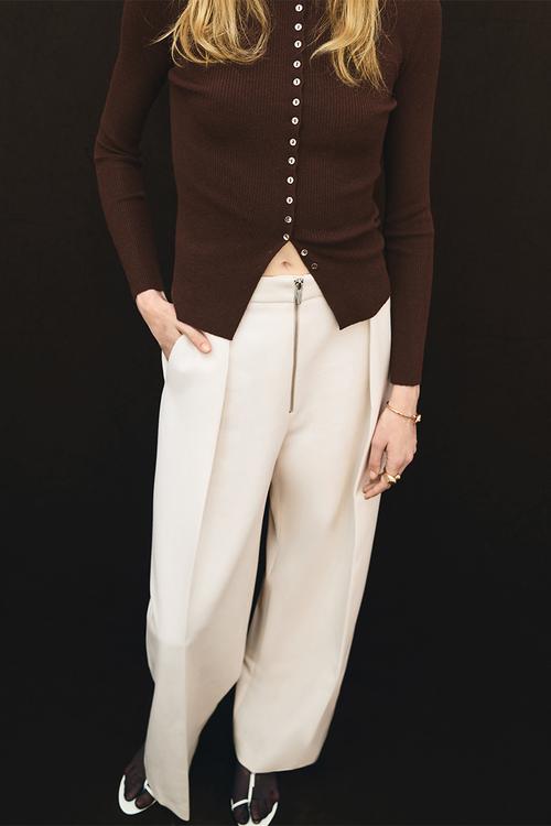 Trousers laly - light beige
