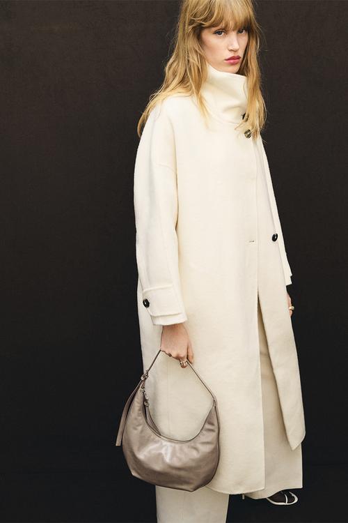 Fortuna shoulder bag - light brown