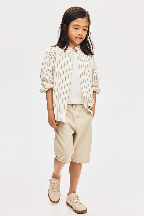 Carpenter shorts - light beige