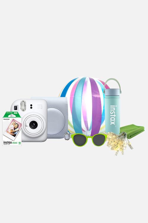 Instax mini 12 Festive Kit - Clay White