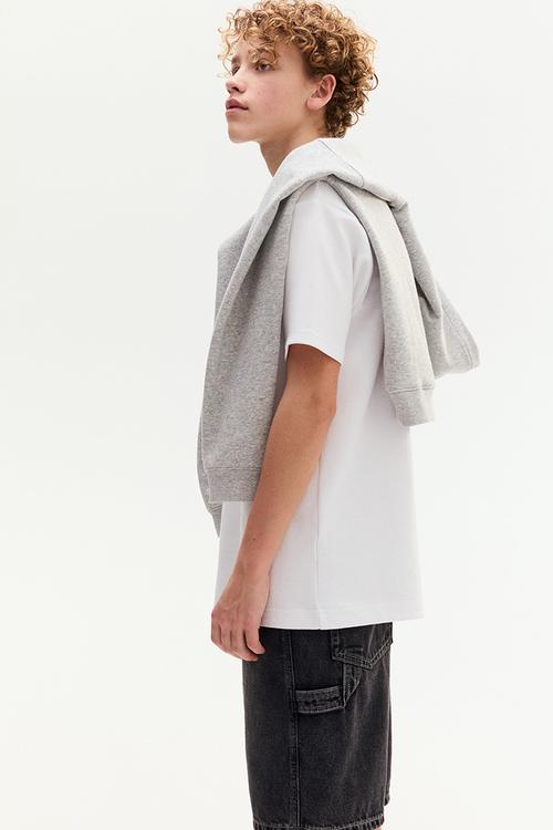 Loose-fit carpenter shorts - dark grey
