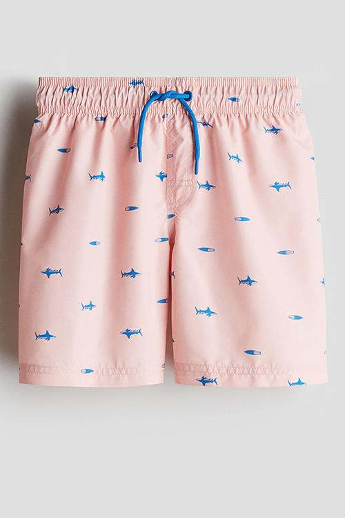 Swim shorts - pink sharks