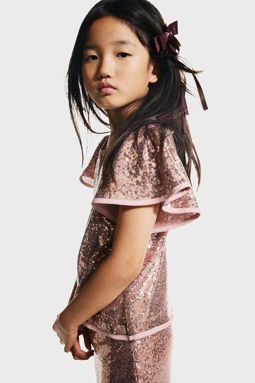 Sequined top - pink