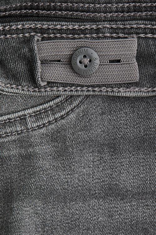 Denim shorts - dark grey