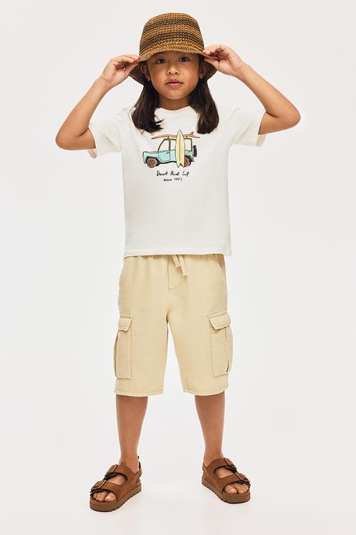 Printed t-shirt - white