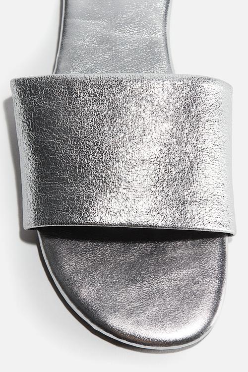 Sandals - silver-coloured