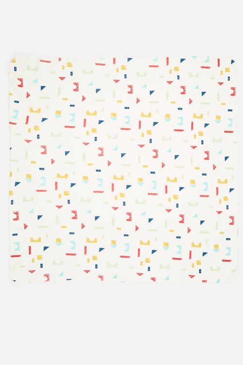 Printed swaddle blanket - multi