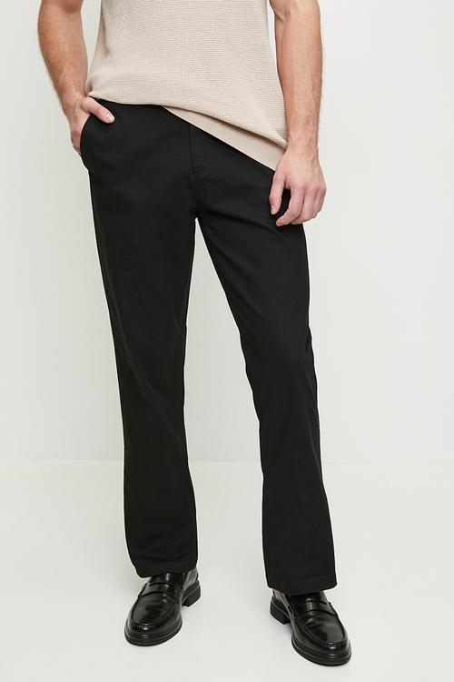 Simon straight leg - black