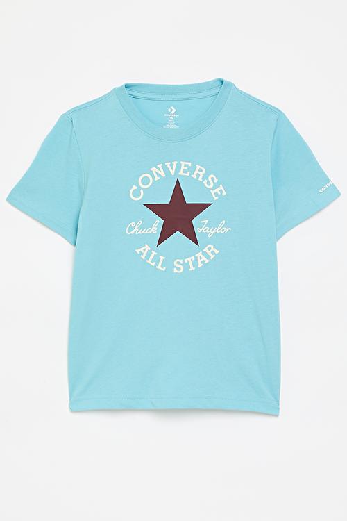 Cnvb Dissected Chuck Patch Short Sleeve Tee - Deja Blue