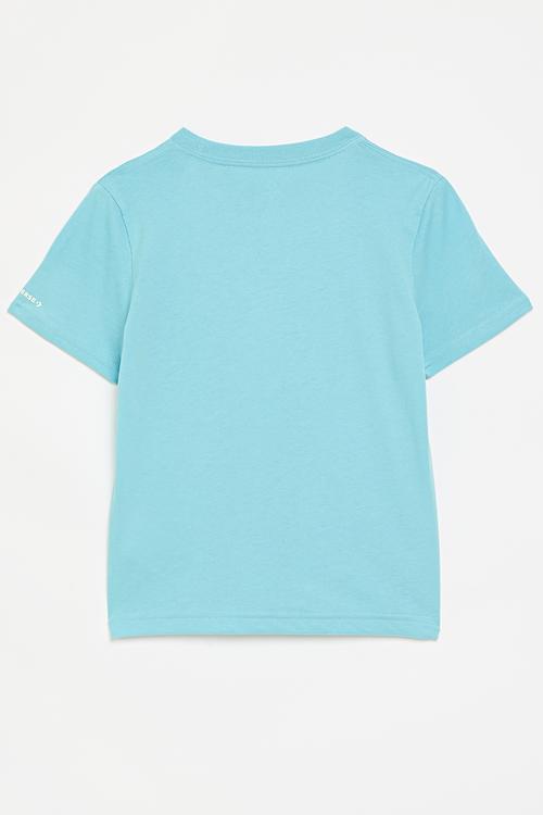 Cnvb Dissected Chuck Patch Short Sleeve Tee - Deja Blue