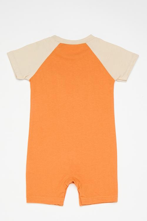 Smiley romper - orange