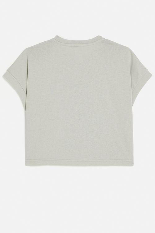 Printed tee - grey