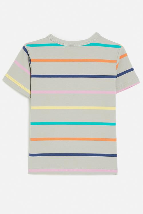 Striped tee - multi