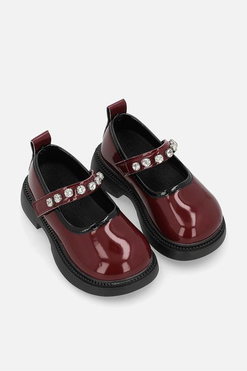 Patent maryjane - burgundy