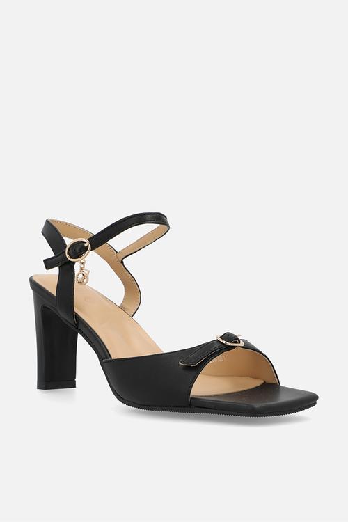 Square ankle - black