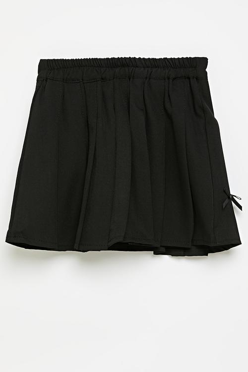 Pleated skirt - black