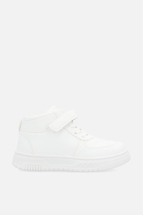 Hi-top sneakers - white
