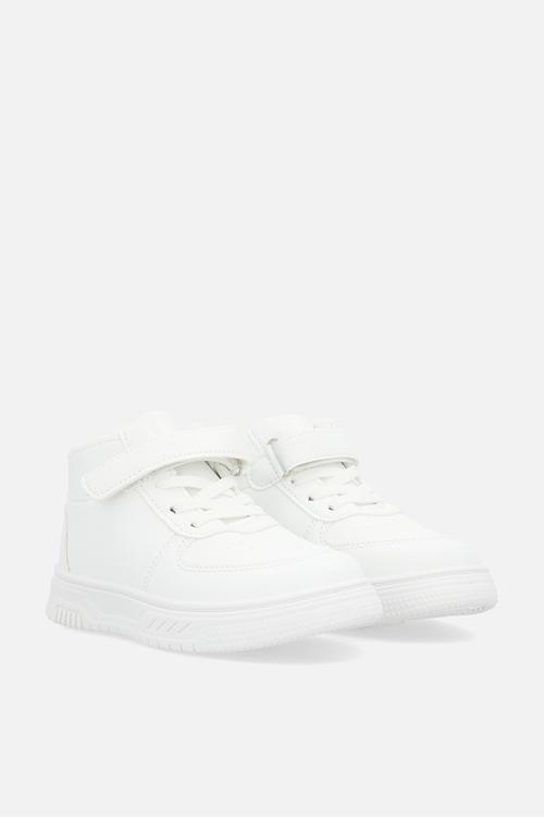 Hi-top sneakers - white