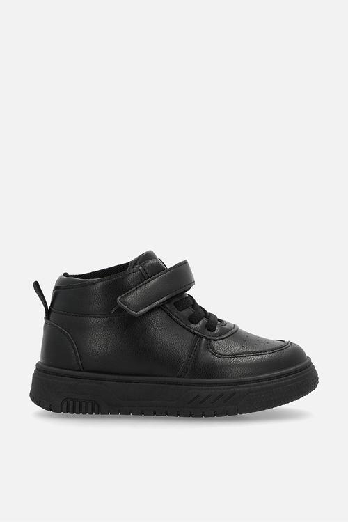 Hi-top sneaker - black