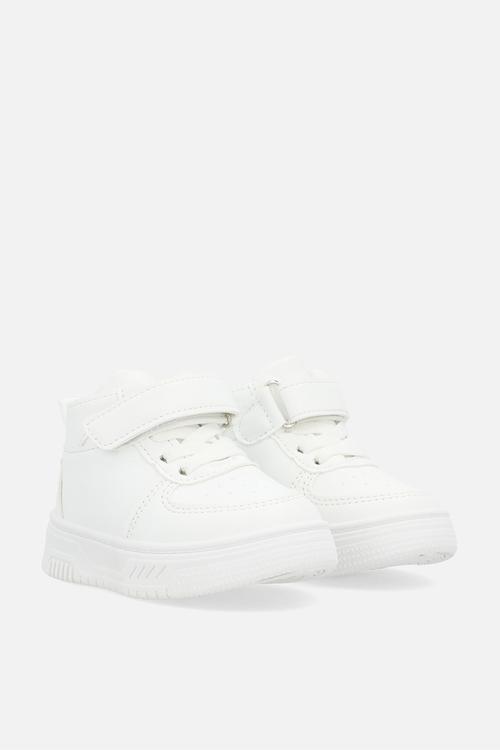 Hi-top sneakers - white