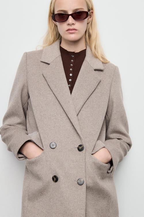 Coat dali - light brown