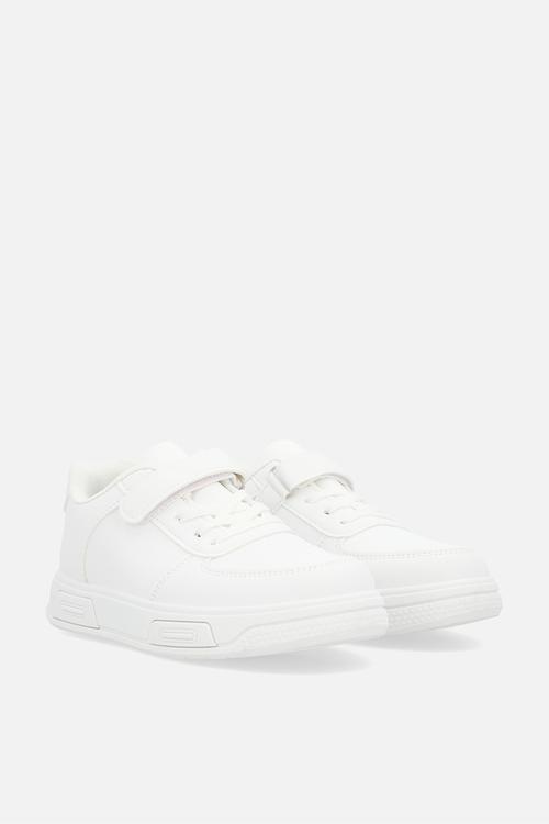 Lace up sneakers - white