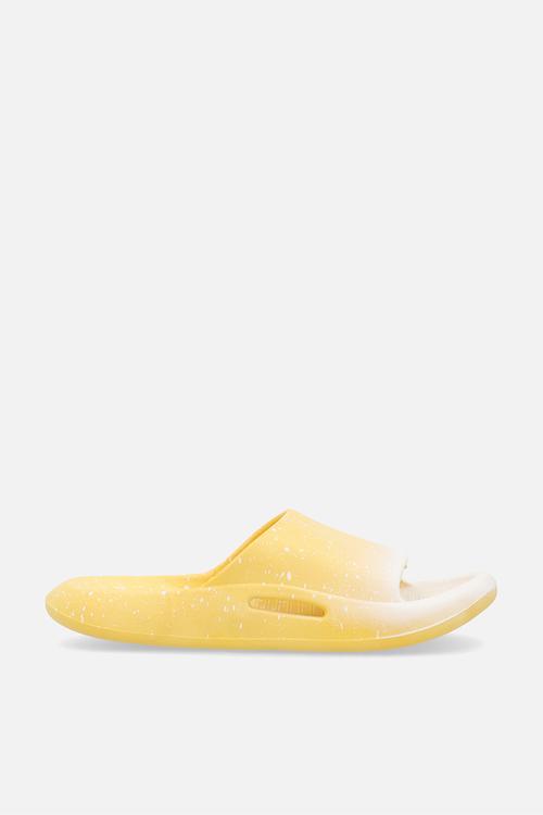 Ombre slide sandals - yellow
