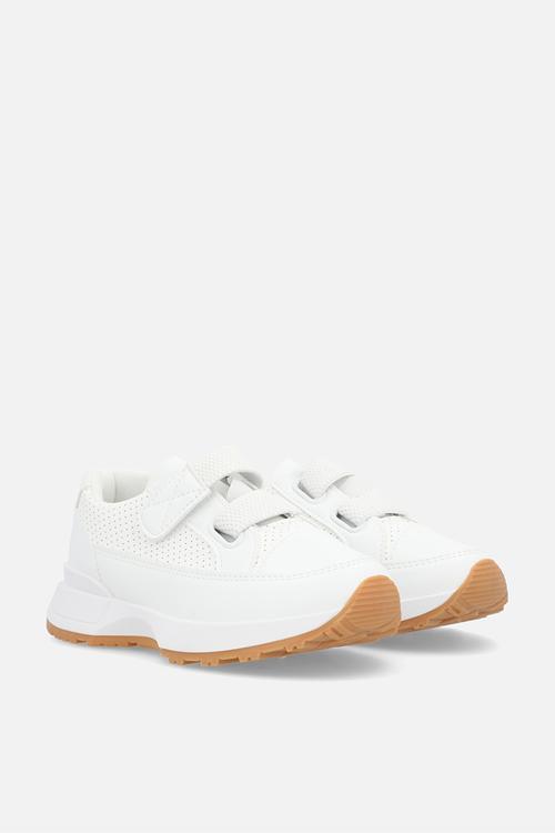 Twin strap sneakers - white