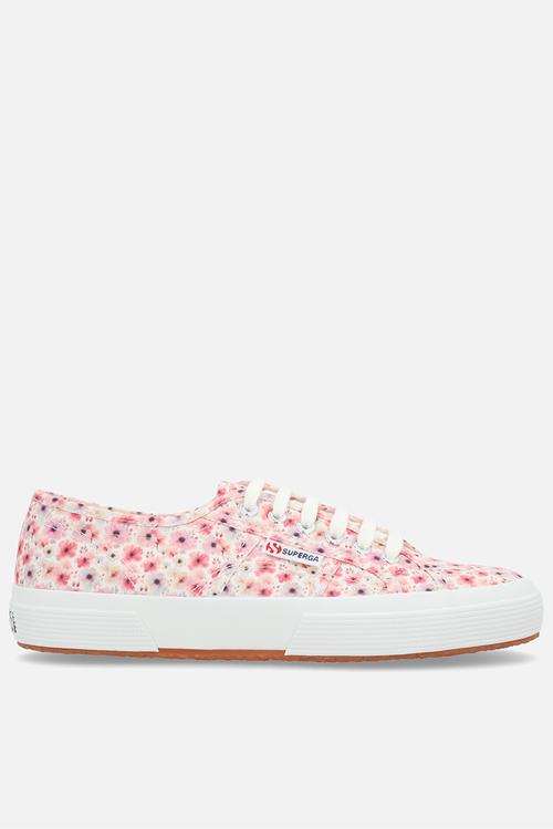 2750 watercolour canvas classic - flower print - aah white avorio pink