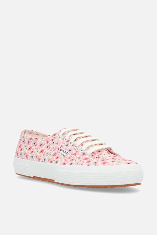 2750 watercolour canvas classic - flower print - aah white avorio pink
