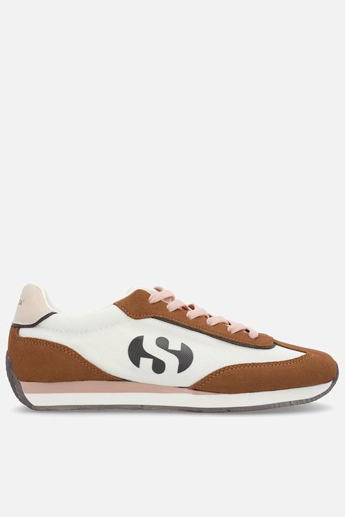 Luna jogger - beige/choc/pink