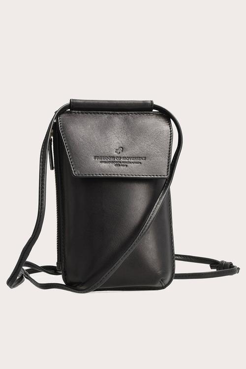 Crossbody Cellphone Pouch - Black