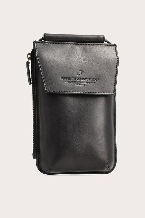 Crossbody Cellphone Pouch - Black