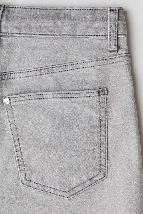 Denim shorts - grey