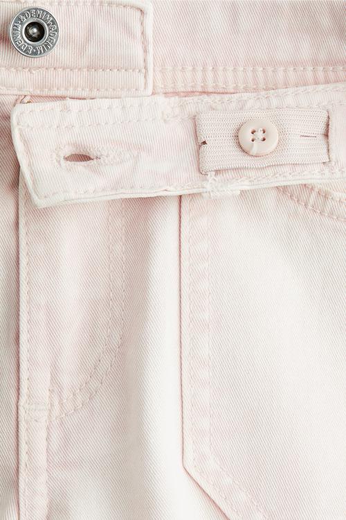 Twill shorts - light pink