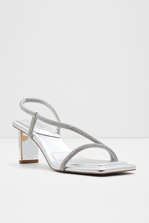 Castlegate heel - silver
