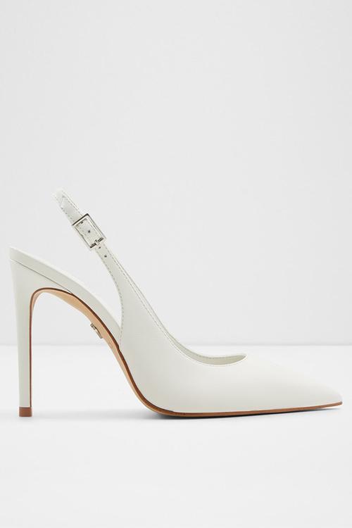 Stessysling heel - white & bone